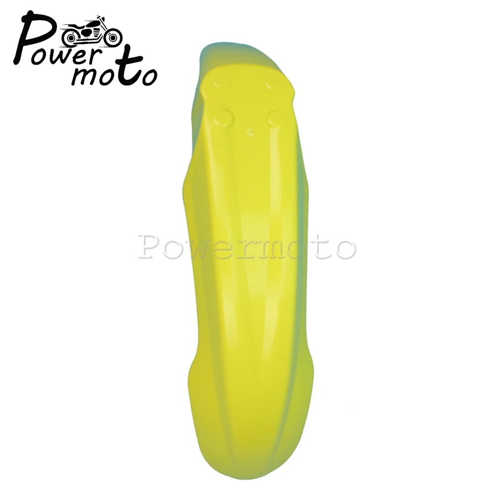Фото Для Suzuki DR650SE DRZ RMZ DR RM RMX 85 125 200 250 400 450 Желтый передний брызговик Универсальный брызговик для мотокросса Supermoto №4
