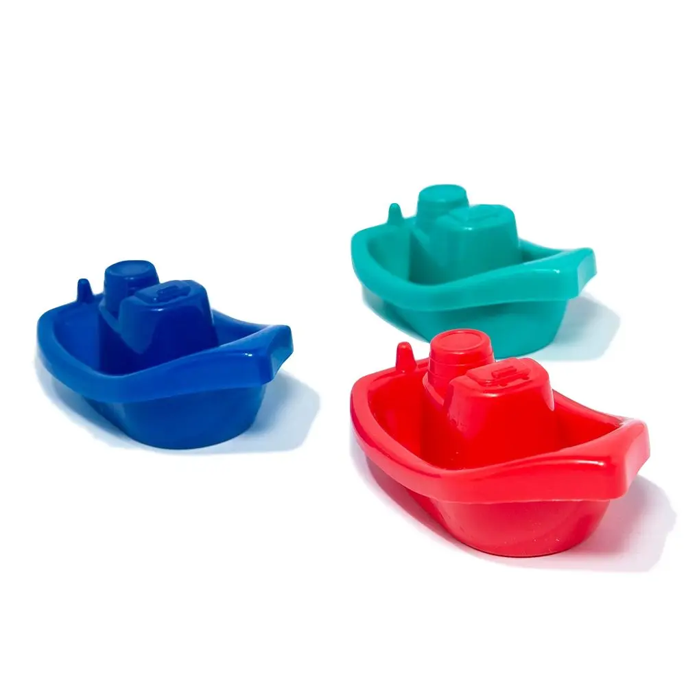 

4pcs Floating Ship Bathroom Kids Boats Bath Toys Bathtub Swimming Water Play Fun Educational Boat Toys for Childrens Baby Shower