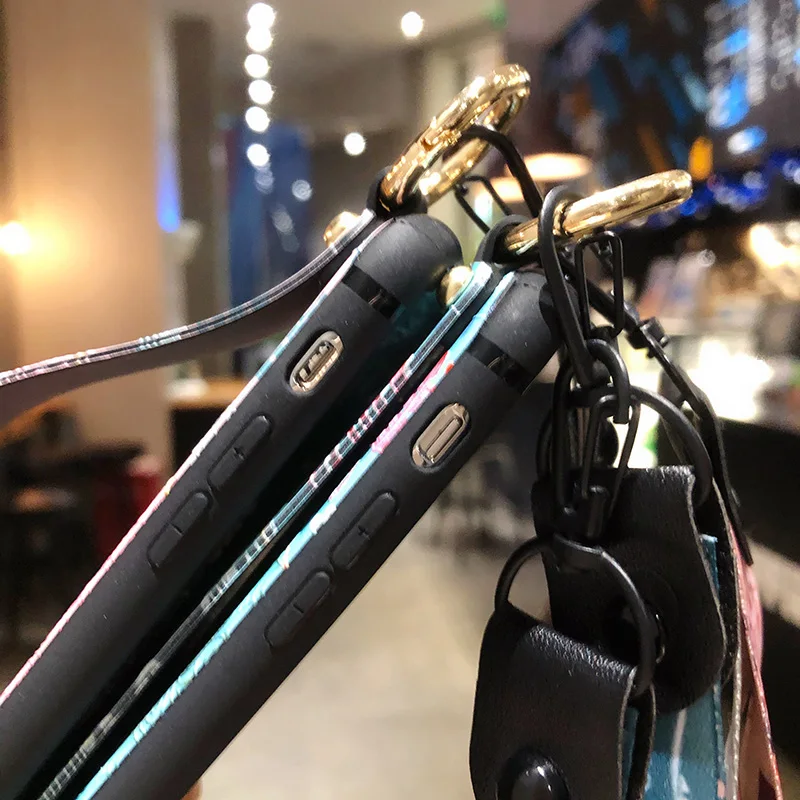 Чехол со стразами и ремешком для Samsung Galaxy 8 S9 S10 S20 Plus Ultra A30s A50 A51 A50s A70 A71 A70s Note10 |