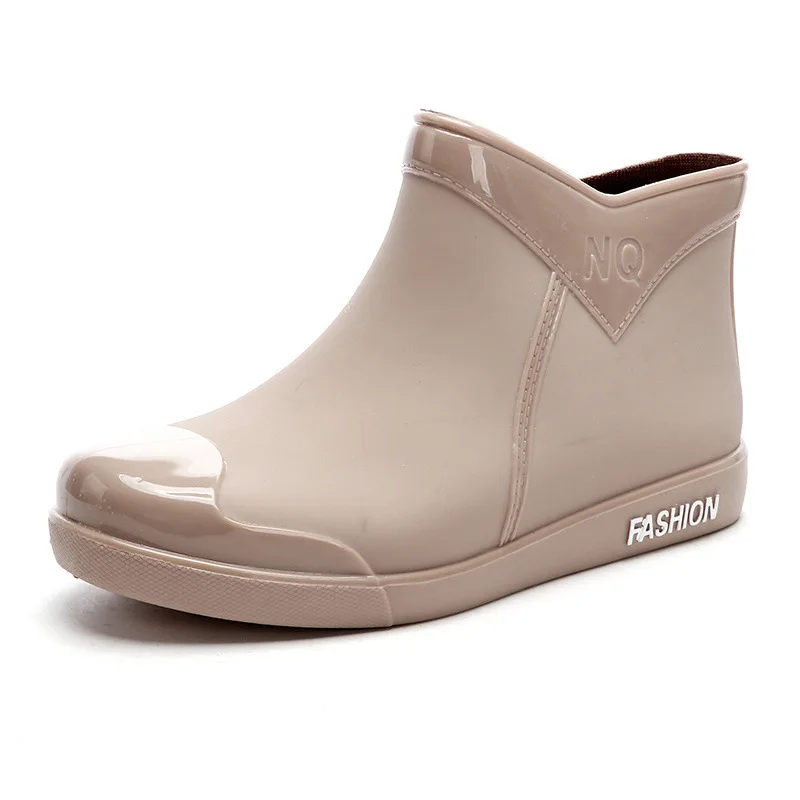 

2022 Fashion Non Slip Rain Boots Shoes Women Tube Rain Boots for Women Waterproof Work Water Shoes Botas De Caza Espanolas