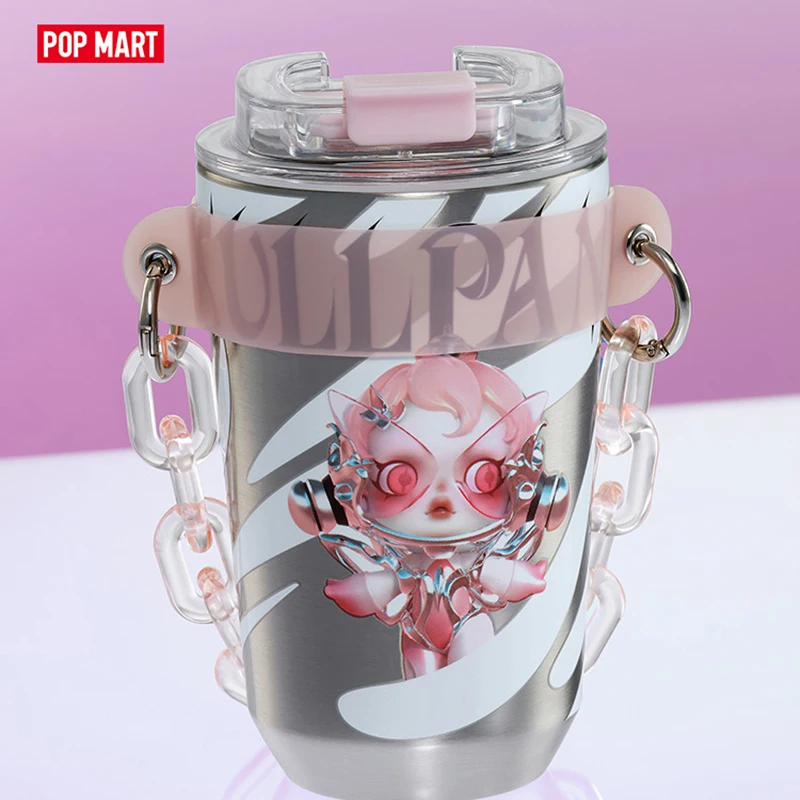 POP MART SKULLPANDA звуковая серия сопутствующие чашки модные домашние вокруг