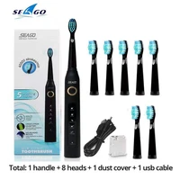 sonic electric toothbrush smart tooth brush ultrasonic automatic toothbrush usb fast rechargeable adult waterproof for adults