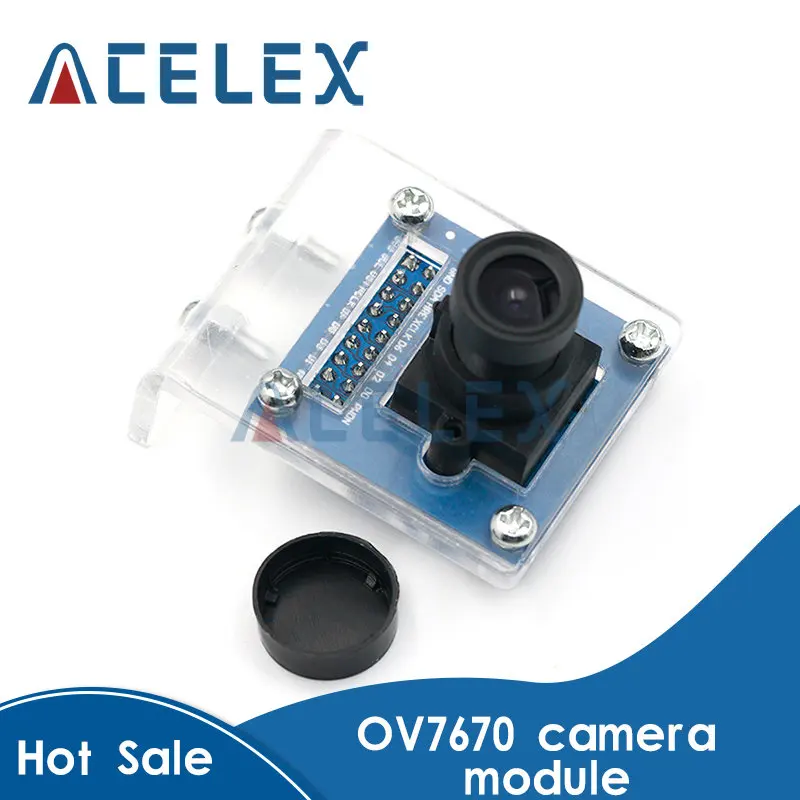 

OV7670 camera module OV7670 moduleSupports VGA CIF auto exposure control display active size 640X480 For Arduin