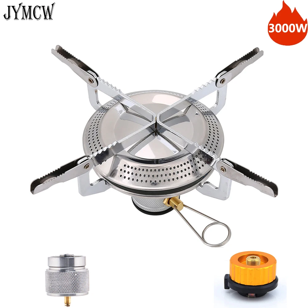 

Hiking Stove for Outdoor Adventures, Portable Bottle Top Propane Camping Stove, Portable Backpack Stove with Adjustable Burner