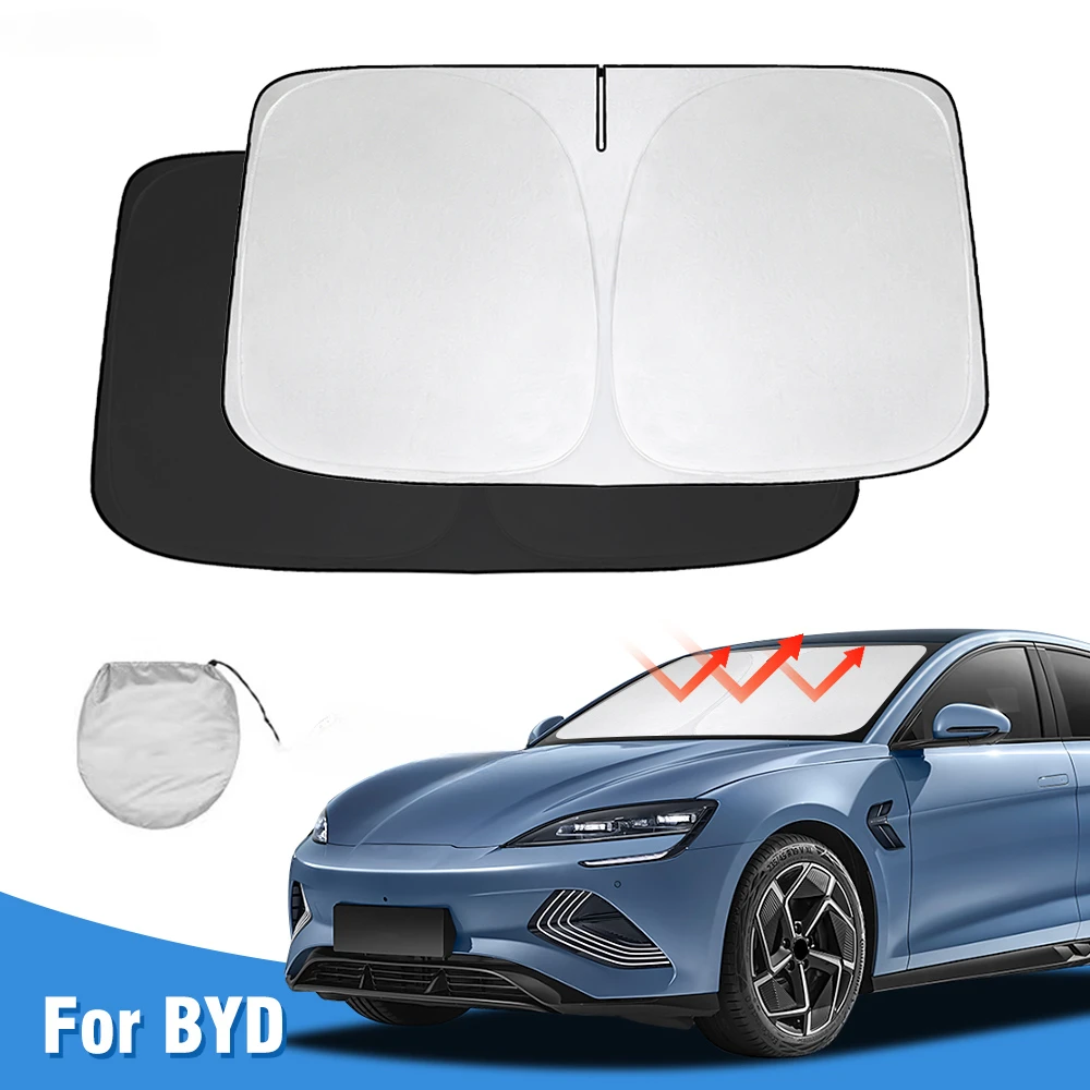Солнцезащитный козырек на лобовое стекло для BYD SEAL EV Electric 2022 2023 2024 аксессуары