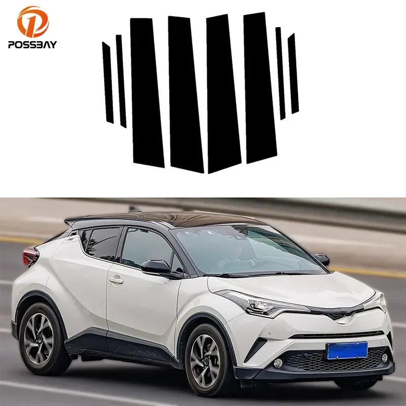 

8 шт., автомобильные столбы для Toyota C-HR 2016-2019 2020 2021 2022