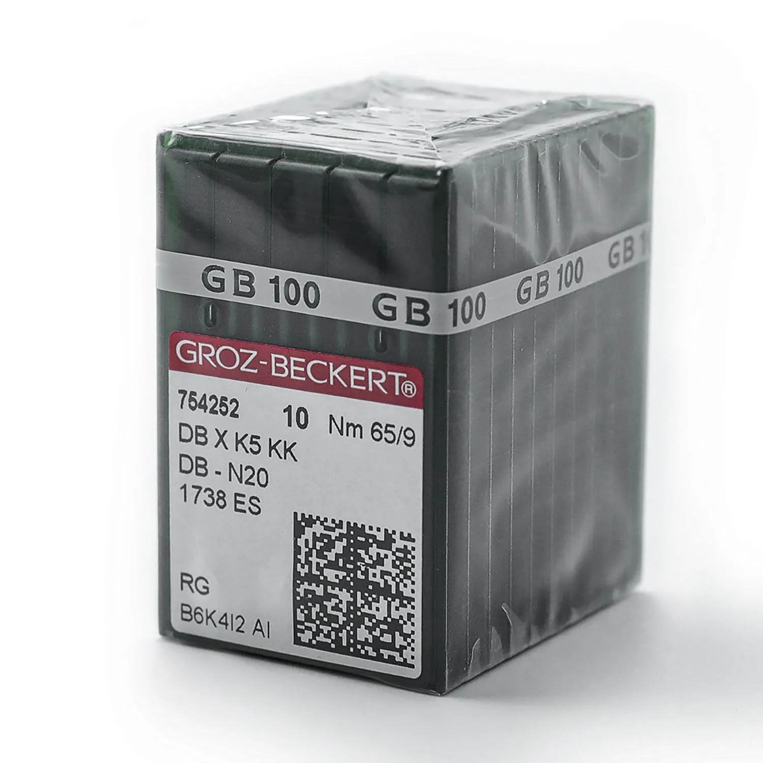 (100 шт.) Иглы для Вышивки DBXK5 KK Groz-Beckert 3D 1738 DB-N20 (Точка RG)