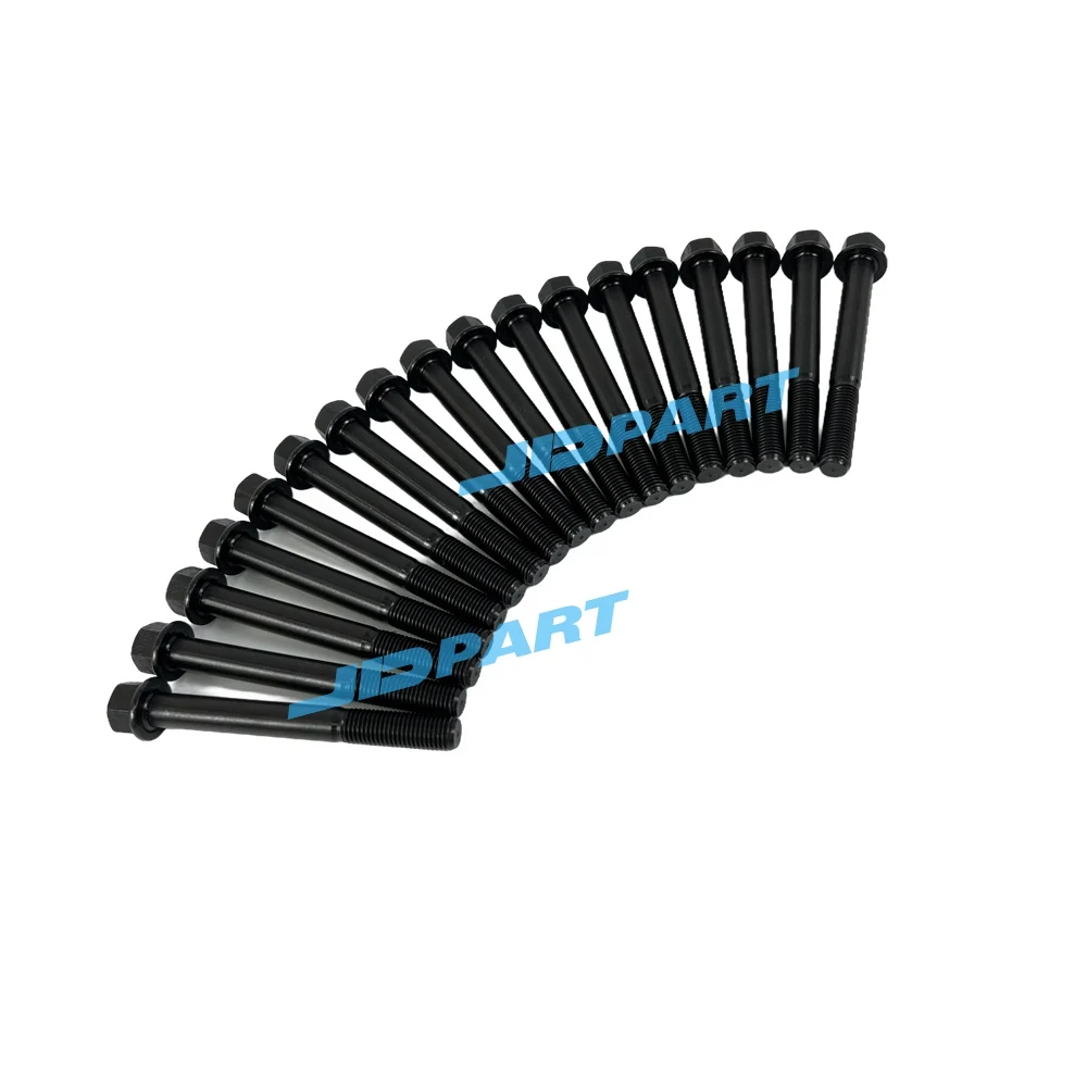 Высококачественный болт головки цилиндра 4D102 18 шт. для дизельных двигателей Komatsu