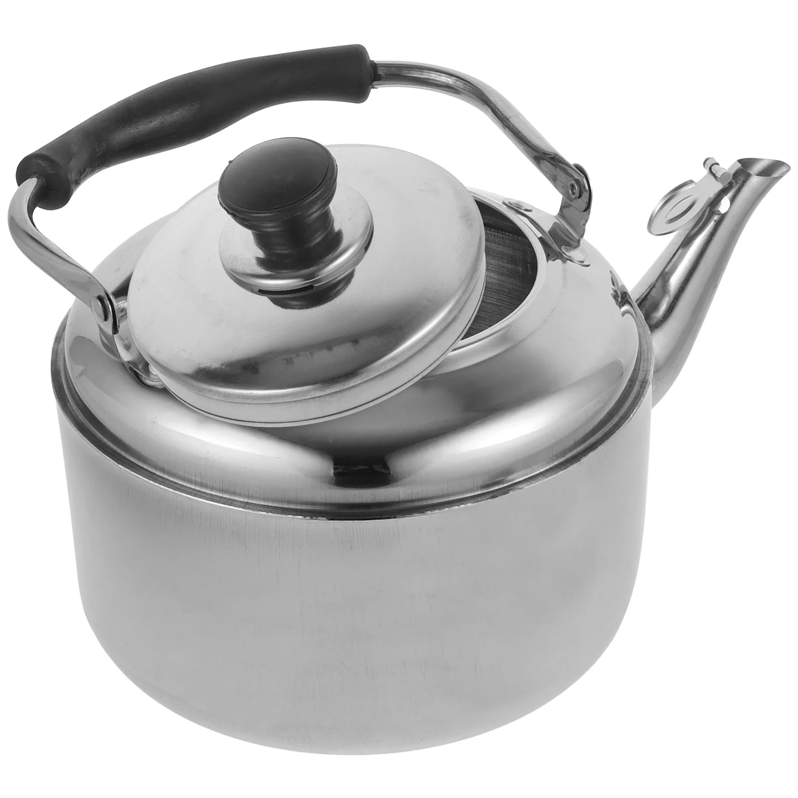 

Coffee Machine Tea Kettle Stovetop Large Capacity Pot Portable Teakettle Stainless Steel
