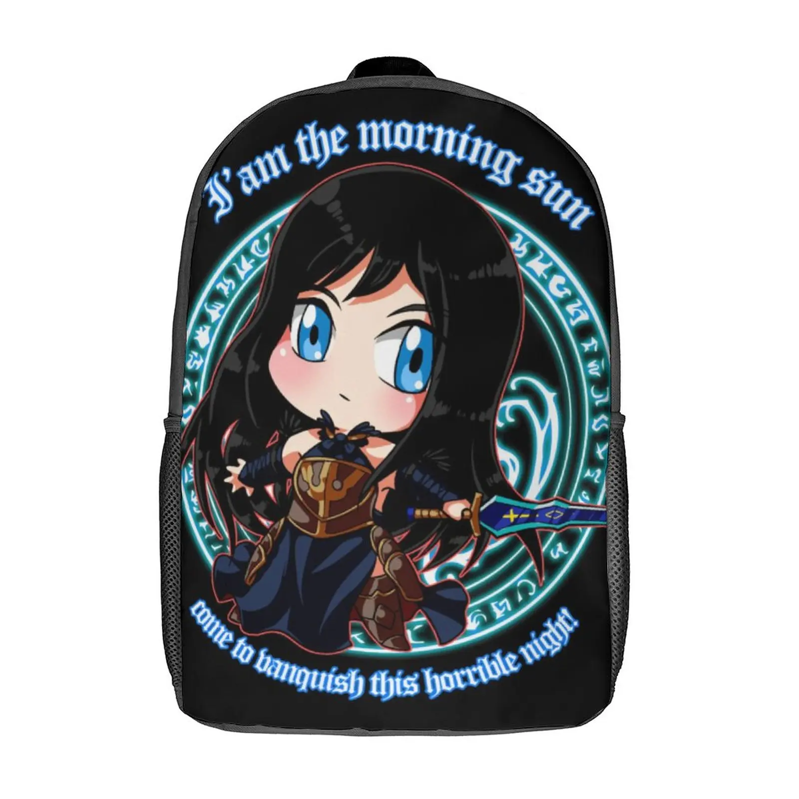 

Castlevania Order of Ecclesia Shanoa Backpack Classic Shanoa Bag Anime Outdoor Style Backpacks Youth Print Bags Fashion Rucksack