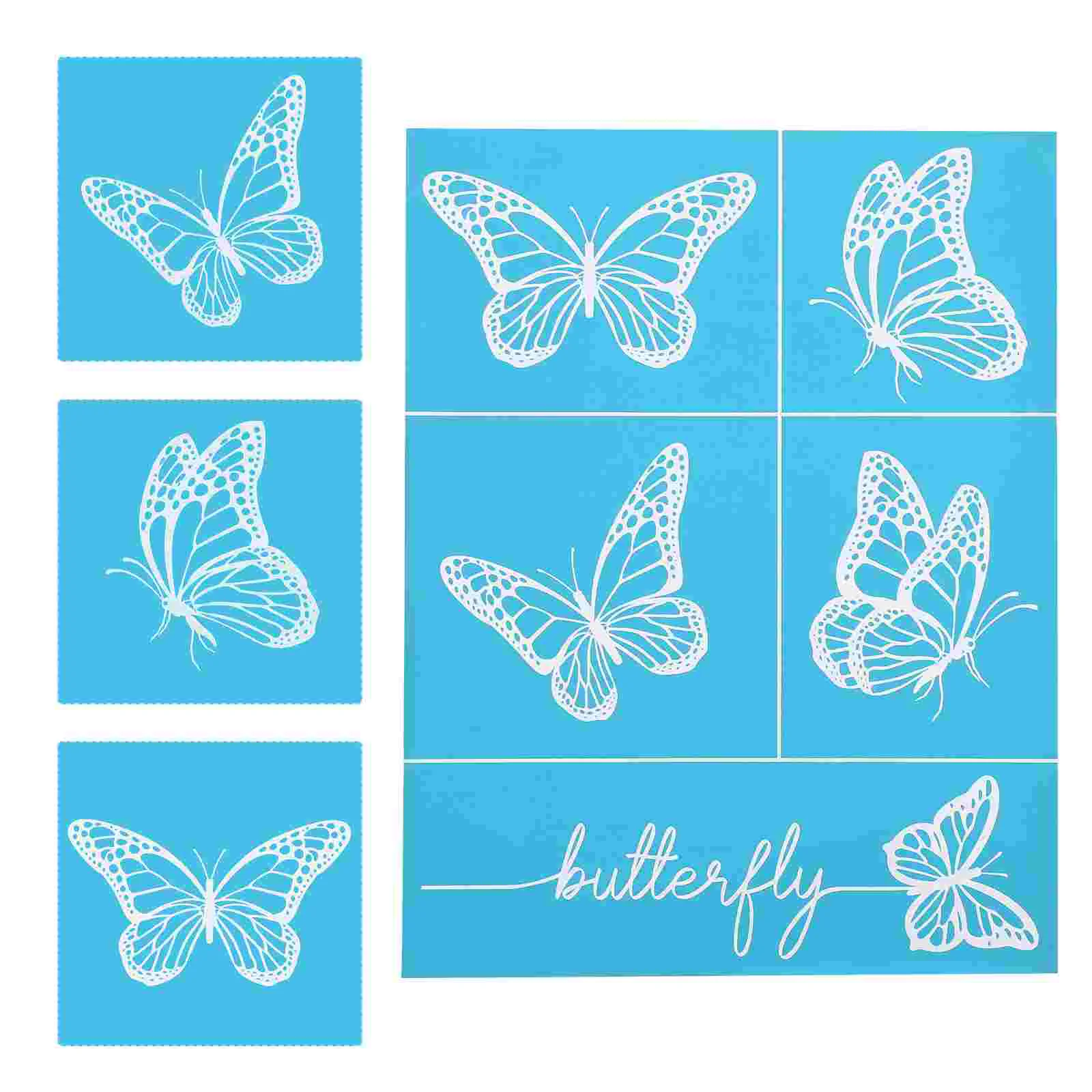 

Screen Stencils Silk Printing Stenciltransfer Reusable Mesh Adhesive Paper Polymer Clay Woodwooden Board Washable Diy