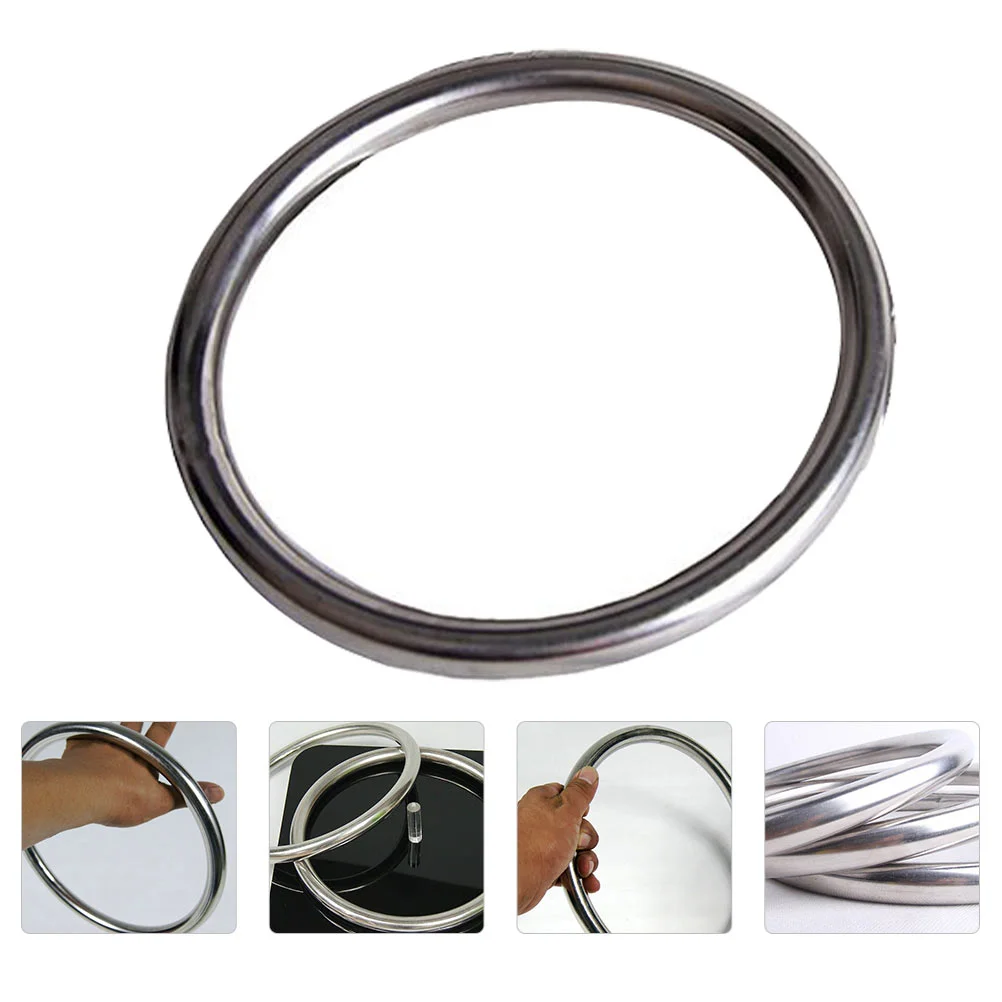 

Wing Chun Circle Creative Hand Strength Ring Simple Training Equipment Durable Stainless Steel