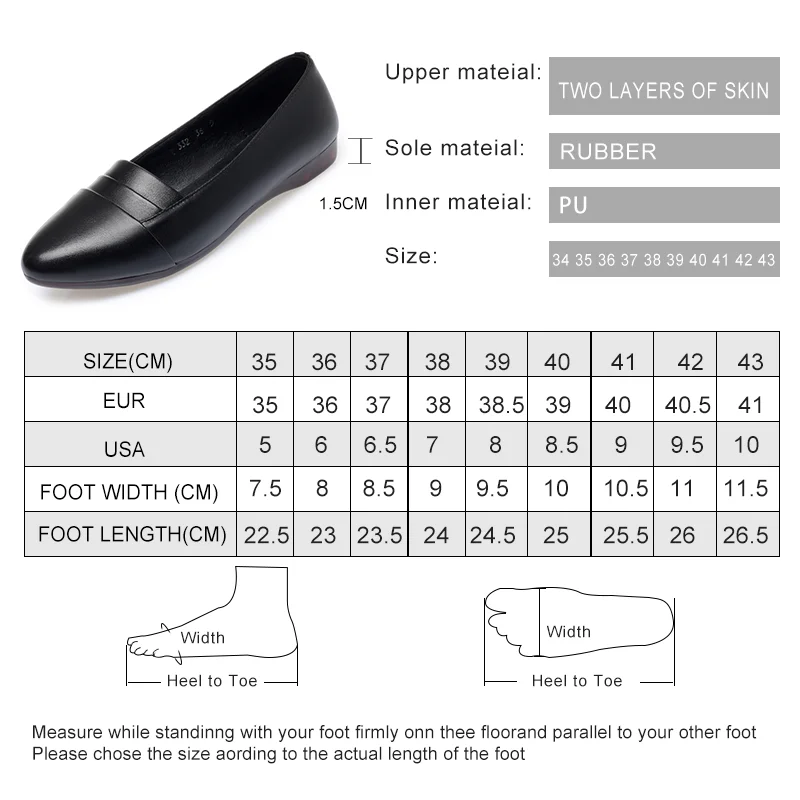 AIYUQI Flat Women Shoes 2023 New Genuine Leather Women's Spring Shoes Large Size Slip-on Middle-aged Mother Women's Shoes