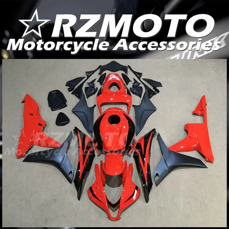 

Injection Mold New ABS Whole Fairings Kit Fit for HONDA CBR600RR F5 2007 2008 07 08 Bodywork Set Red Black