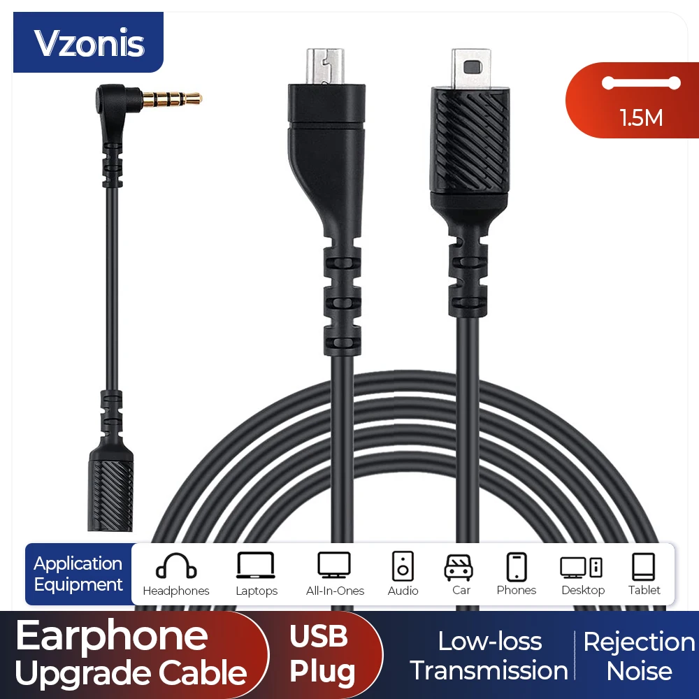 Профессиональный игровой Сменный кабель для наушников стальная серия Arctis 3/5/7