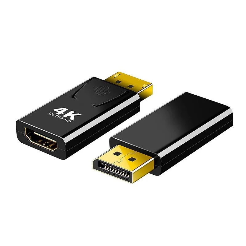 

4K DP to HDMI-compatible Adapter DP Male to Female HDMI-Compatible Video Audio Cable TV Cable Adapter for PC TV Laptop