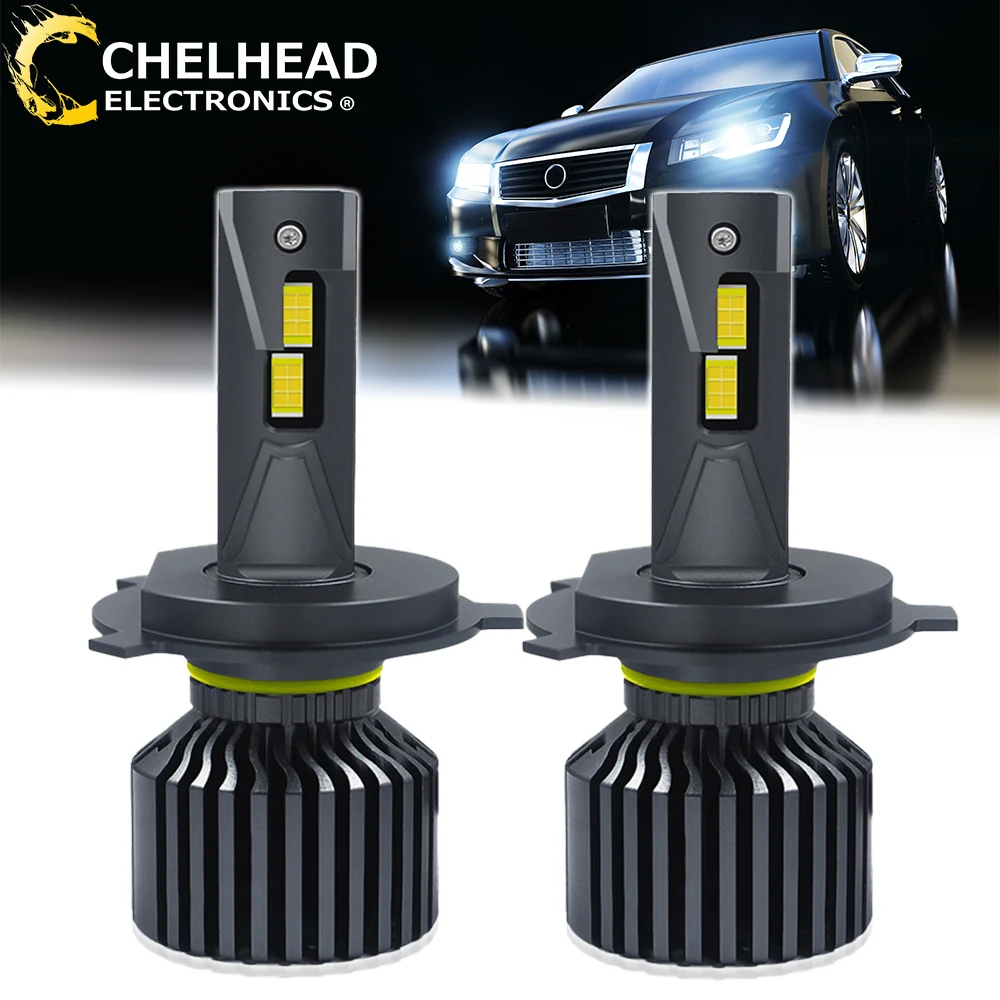 Светодиодная лампа для Фар H4 H7 H11 12 В 24 в 6000K 140000LM 9005 Вт CSP Led HB3 H9 H8 Canbus, фары, противотуманные фары для автомобилей и мотоциклов