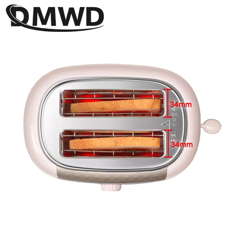 

DMWD 680 Вт многофункциональный электрический тостер для хлеба, автоматическая машина для завтрака, бытовая сэндвич-машина с пылезащитной кры...