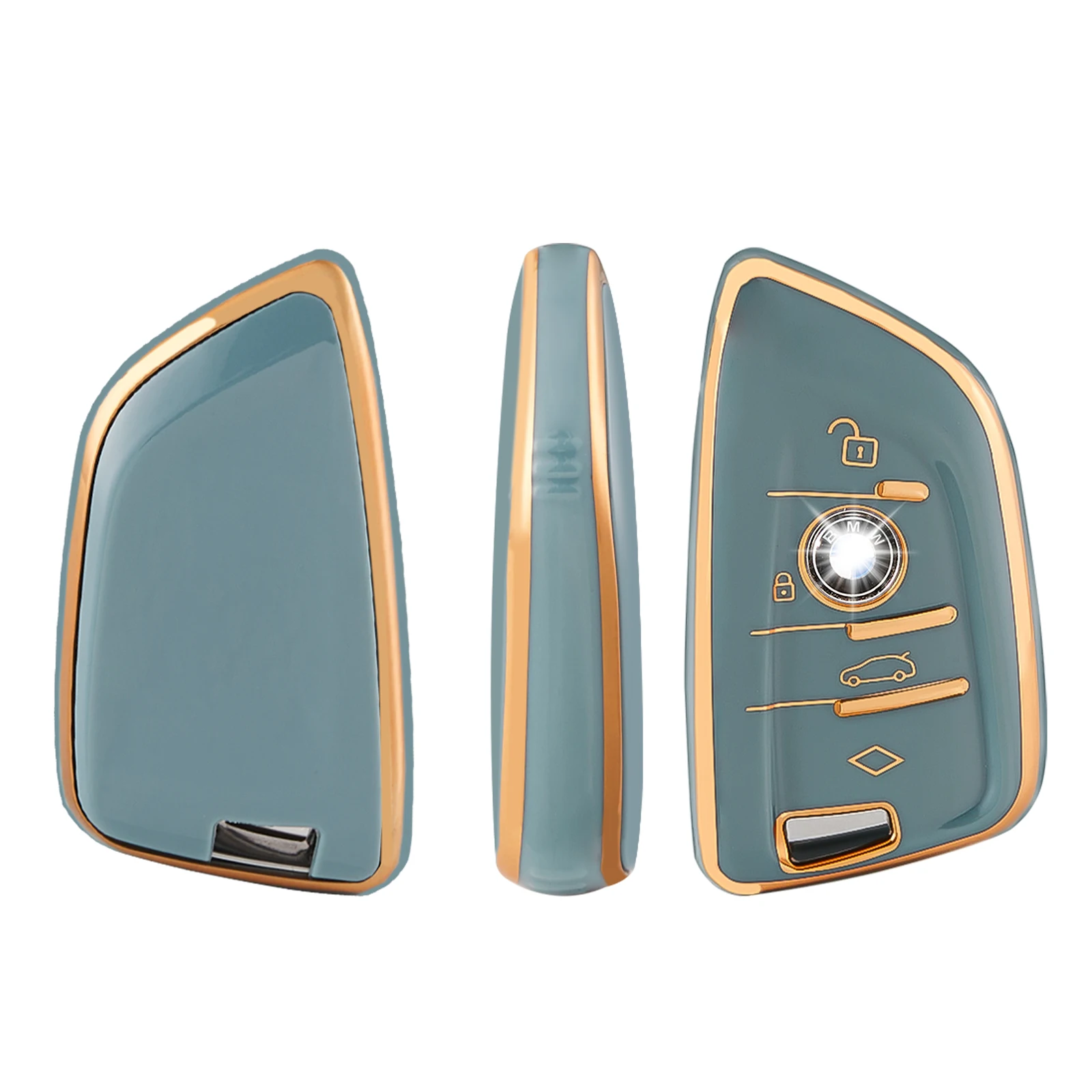 

Чехол для автомобильного ключа-брелка из ТПУ для BMW X1 X3 X5 X6 F30 F34 F10 F11 F20 F25 G30 M3 M4 F15 F16 1 3 5 7