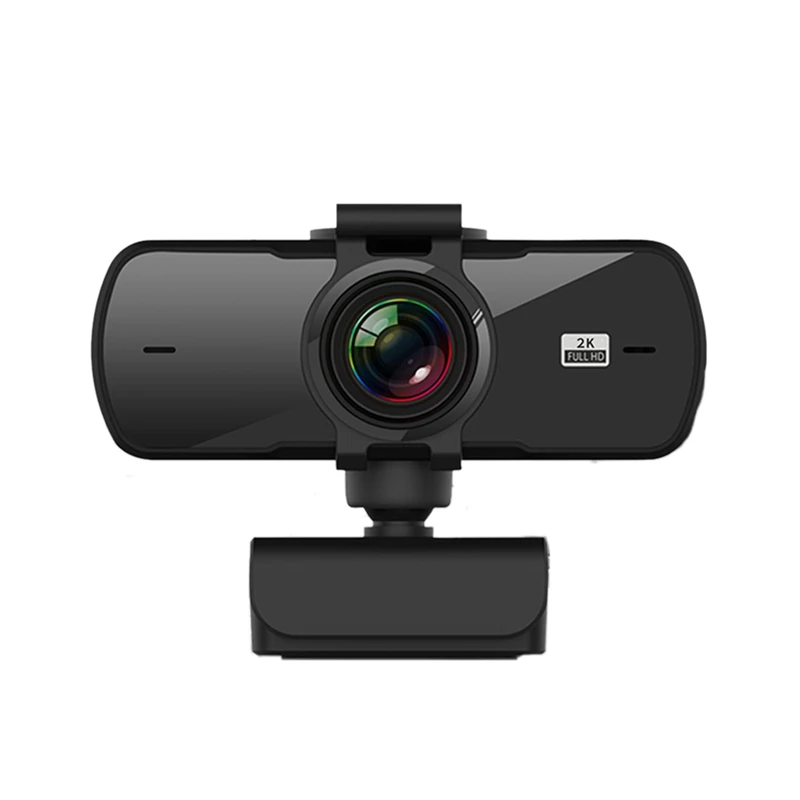 

2K Webcam USB Live Private Model Beauty Auto Focus Computer Camera Free Drive With Mic Privacy Cover
