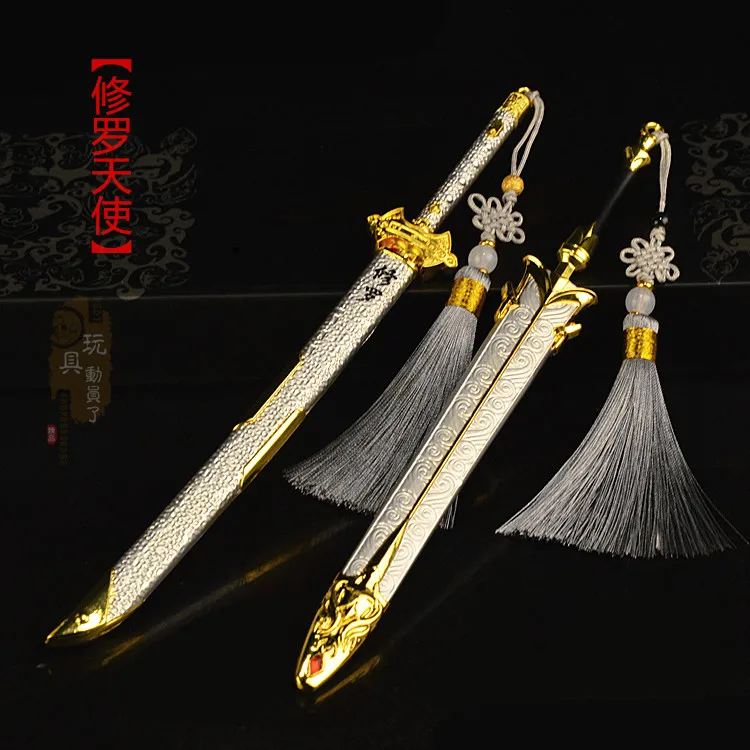 

1/6 миниатюрный меч оружие Ангел меч 12-дюймовая модель солдата