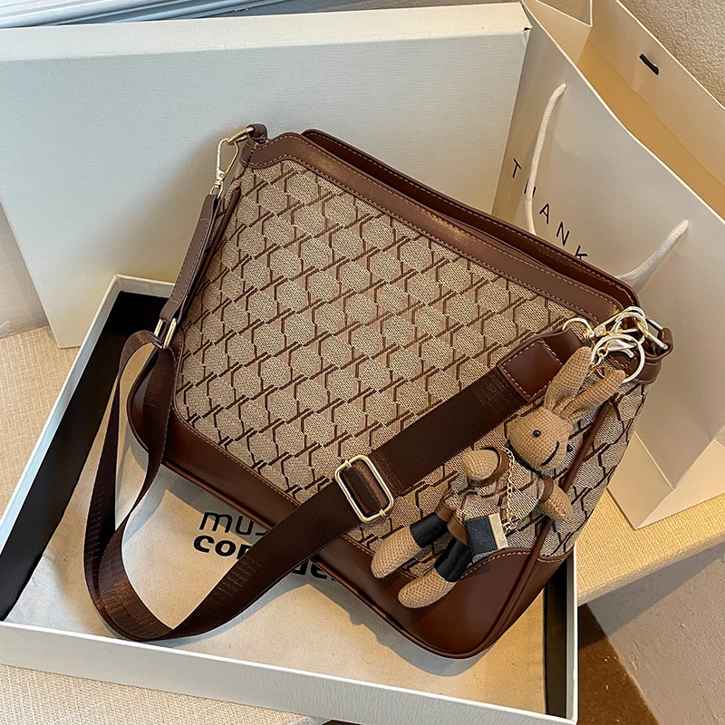 

Женская дорожная сумка через плечо из ПУ кожи, 2022