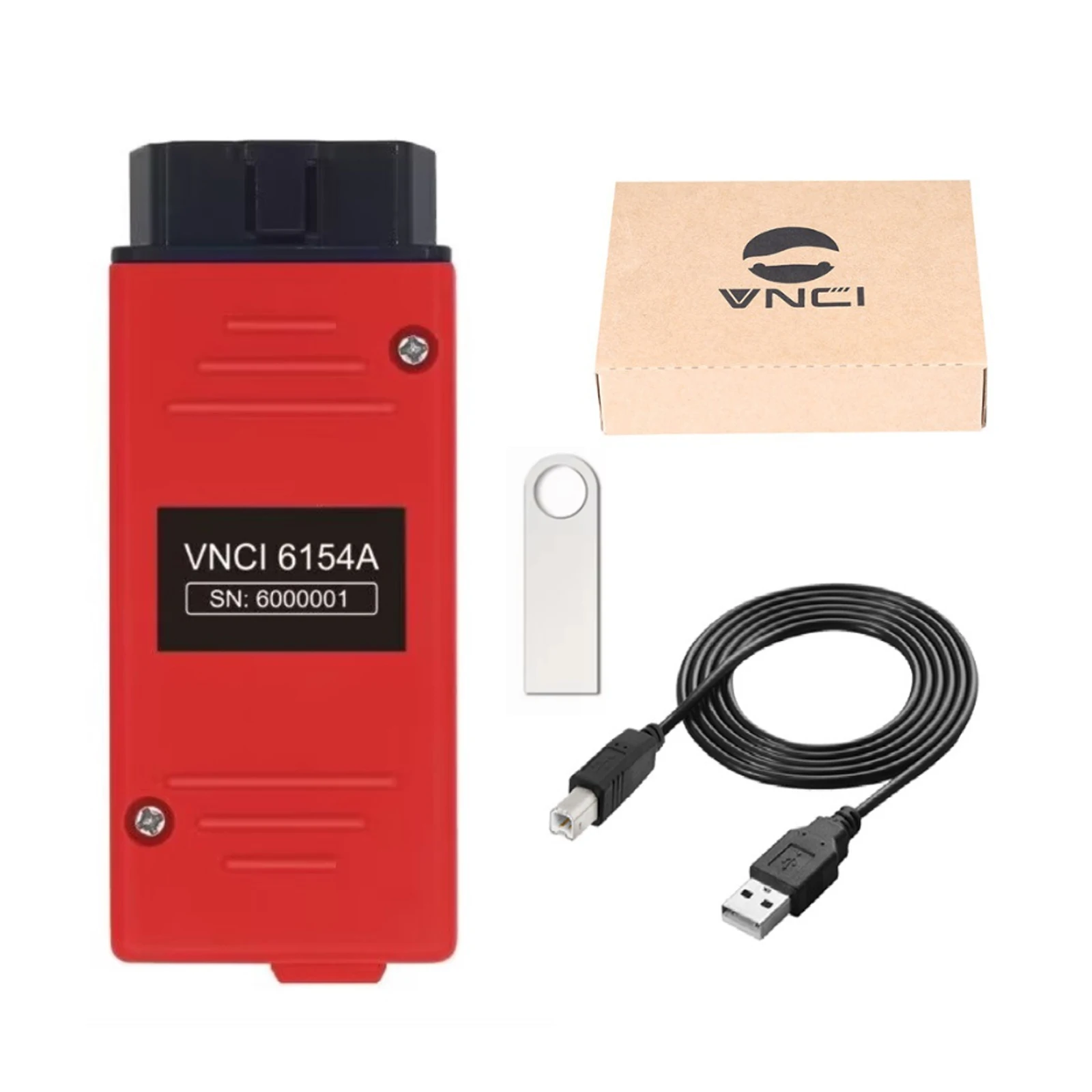 VNCI 6154A 2023 поддержка CAN FD и DoIP-протокола ODIS оригинальная крышка драйвера SVCI 6154 VAS6154