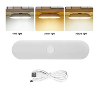 led closet light dimmable cabinet lamp usb rechargeable magnetic night light counter lamp for kitchen cabinet stairs corridor