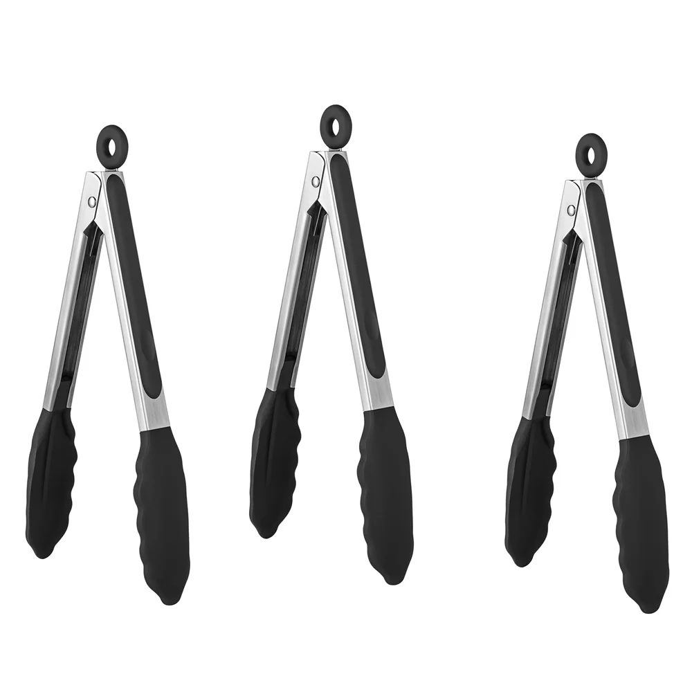 Набор Силиконовых Посуды Для Барбекю Экологически Чистые Кухонные Зажимы