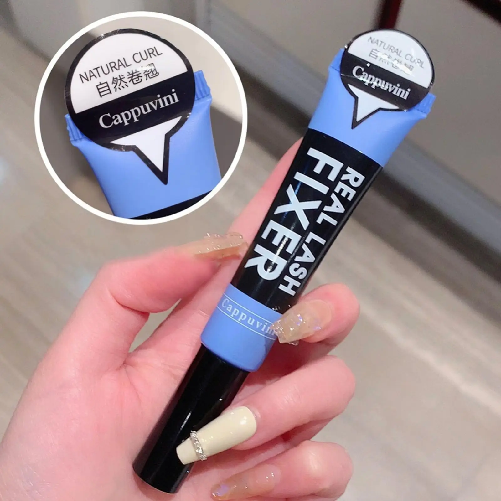 

Toothpaste Tube Mascara Eyelashes Thick Natural Curling Eyes Up Long-lasting Extension Make L9Y0