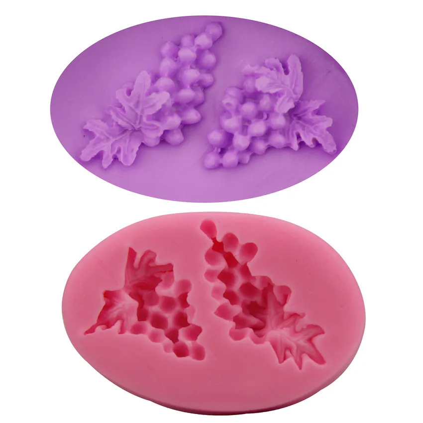 

Grape Fondant cake mold pastry silicone utensils baking tools cake tin