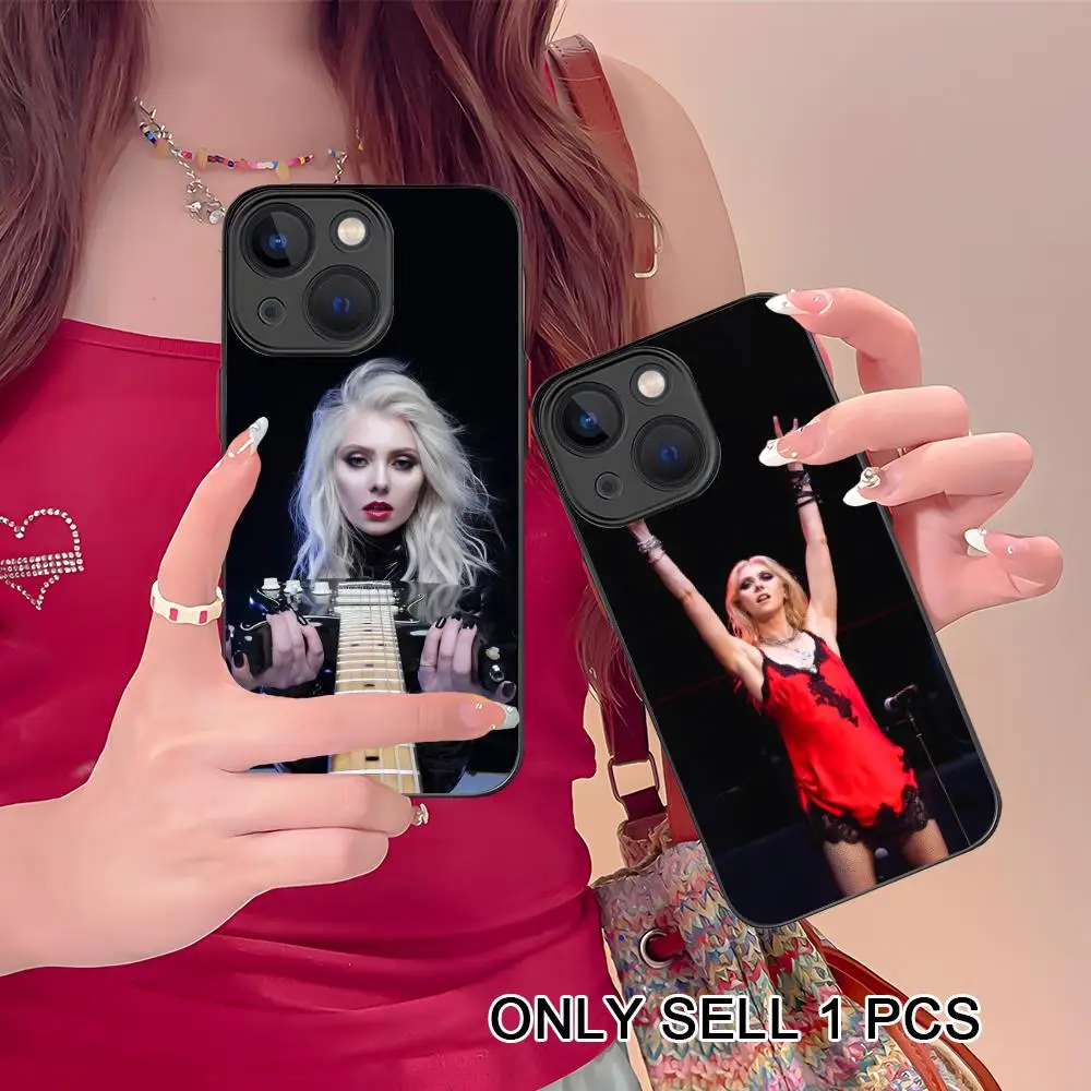 Фото Силиконовый чехол Taylor Momsen для iPhone 17, 16, 15, 14, 13, 12, 11, X, XR, XS, Air, Pro, Max, Plus, Mini – Красочный чехол-накладка №3