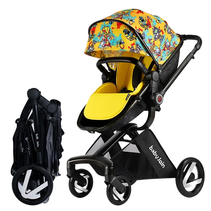 gcu and Cybex Sky Models Chic Red Детская коляска 3-в-1 Легкий и складной автокресло-компаньон по