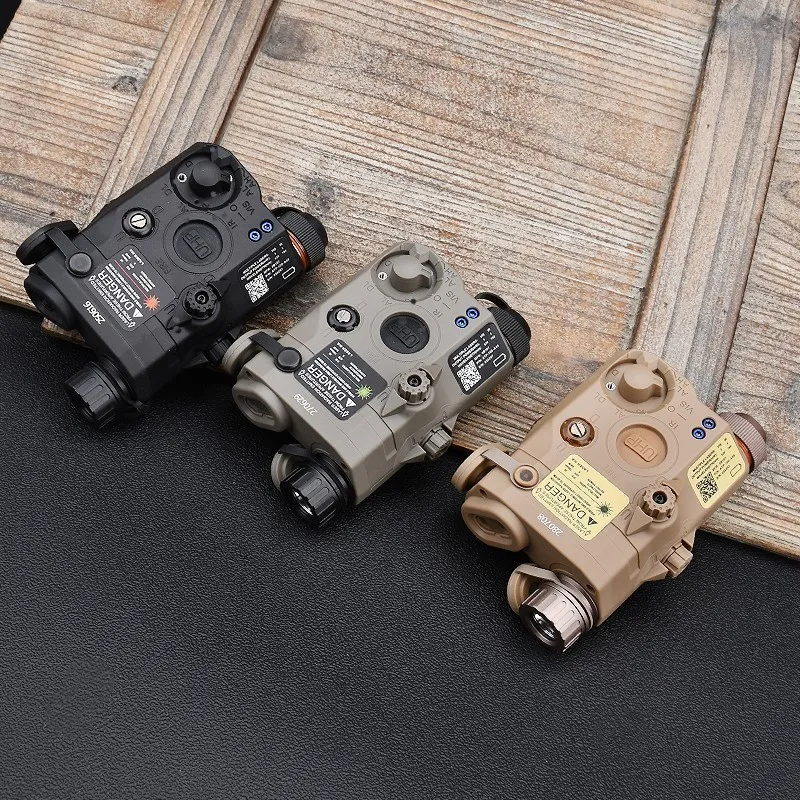 Тактический страйкбол UHP PEQ-15 PEQ15 Лазерное прицеление LA5C Красная точка Зеленый