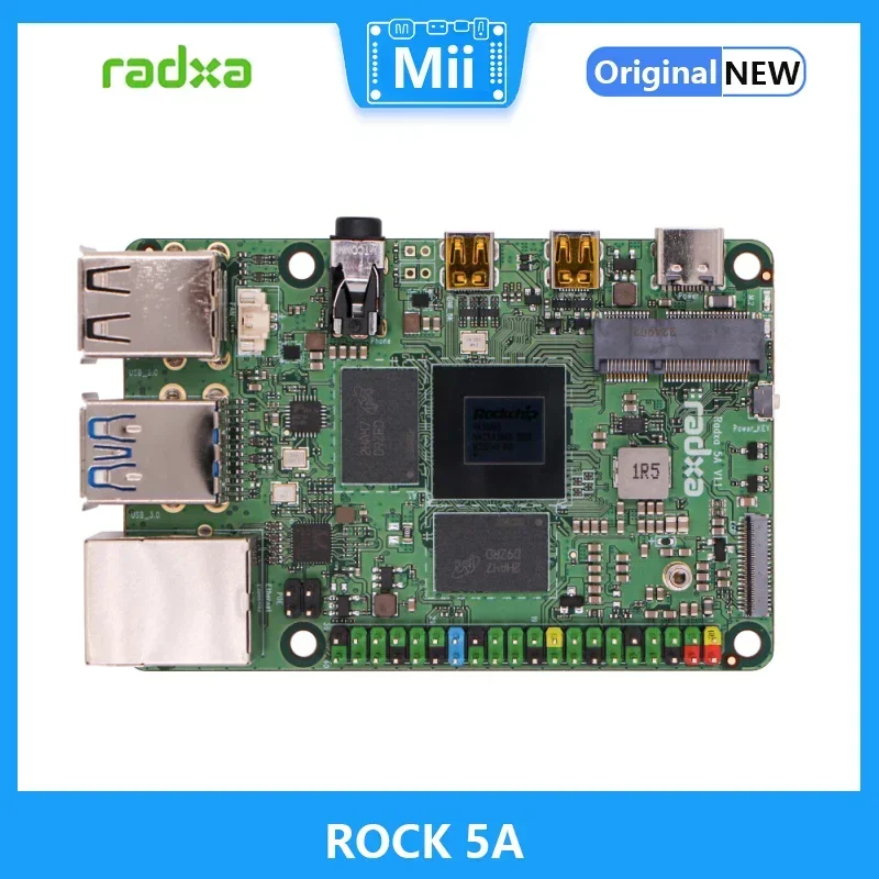 RADXA ROCK 5A RK3588S высокопроизводительный 8-ядерный 64 бит