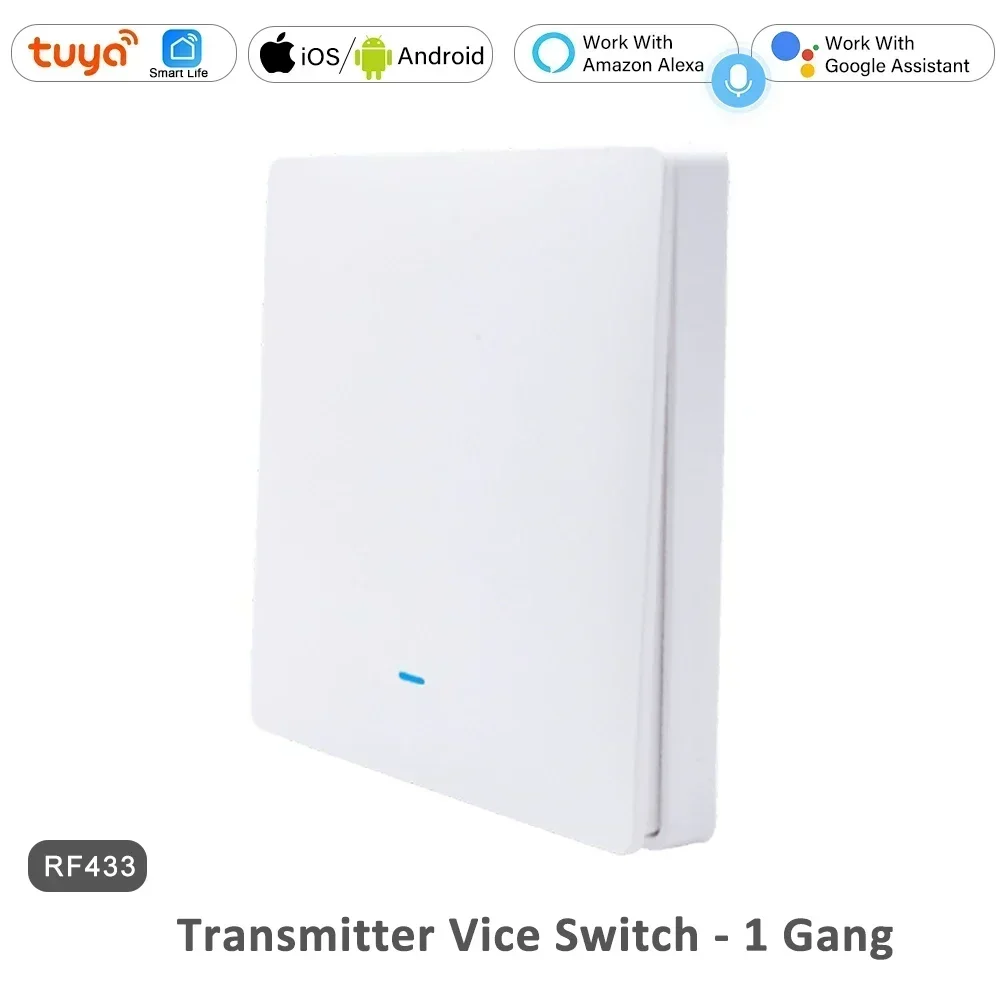 

YIDI RF 433 Wi-Fi Умный настенный выключатель света 2-3 клавиши