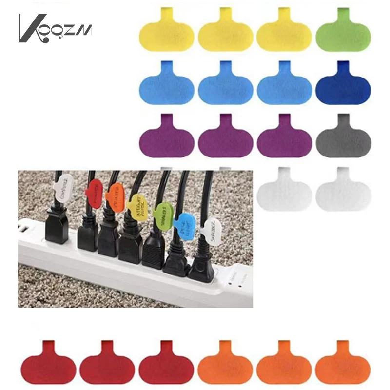 10 шт. записываемые кабели для передачи данных стираемые многоцветные нейлоновые