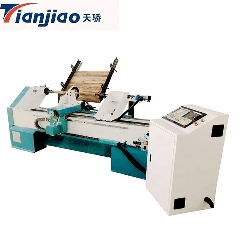 

Automatic feeding and engraving CNC woodworking lathe