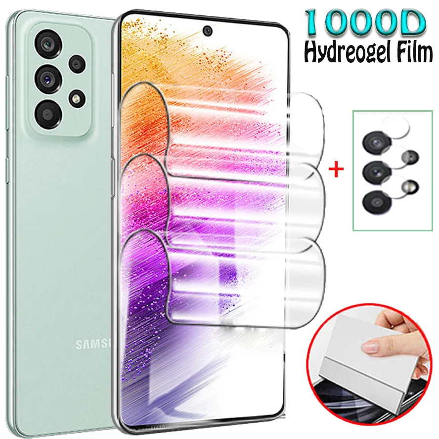 

1~3 PCS Samsung A53 5G Smartphone Hydrogel Film Samsung Galaxy A53 A73 A33 Protective Film Sansung A 73 53 33 Soft Glass Galaxy A53 pelicula SamsungA53 Hidrogel Film Samsung A73 A33 Screen Protector Samusng A 53 2022