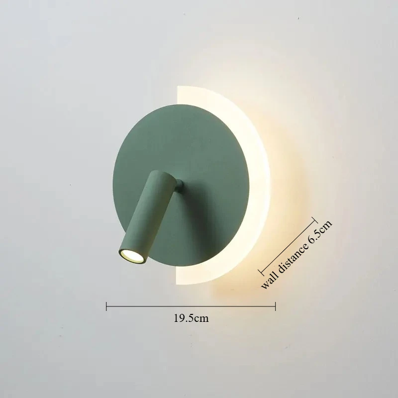 

Современный светодиодный настенный светильник, прожектор для гостиной, спальни, освещение для чтения, бра, настенный светильник, лестничная лампа, декоративное освещение для коридора, прохода