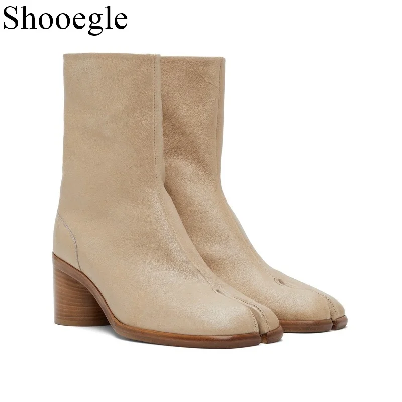 Зимние ботинки для мужчин в стиле ретро