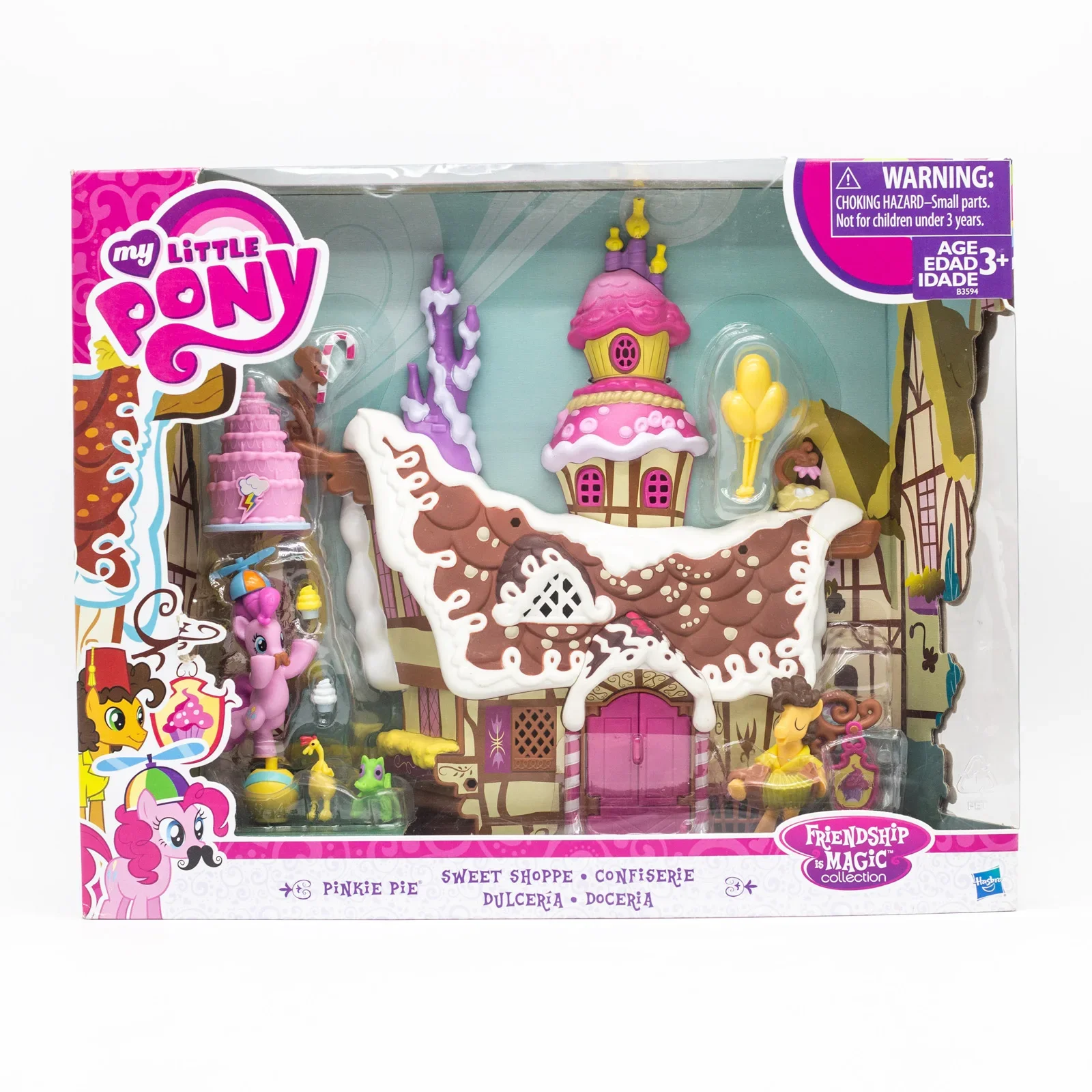 Hasbro My Little Pony Pinkie Pie милый магазин дружеский Волшебная Коллекция B3594 куклы подарки