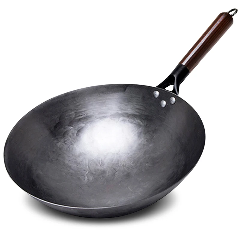 

Высококачественная железная ВОК, традиционная железная вок ручной работы, антипригарная сковорода, газовая плита с антипокрытием, кухонна...