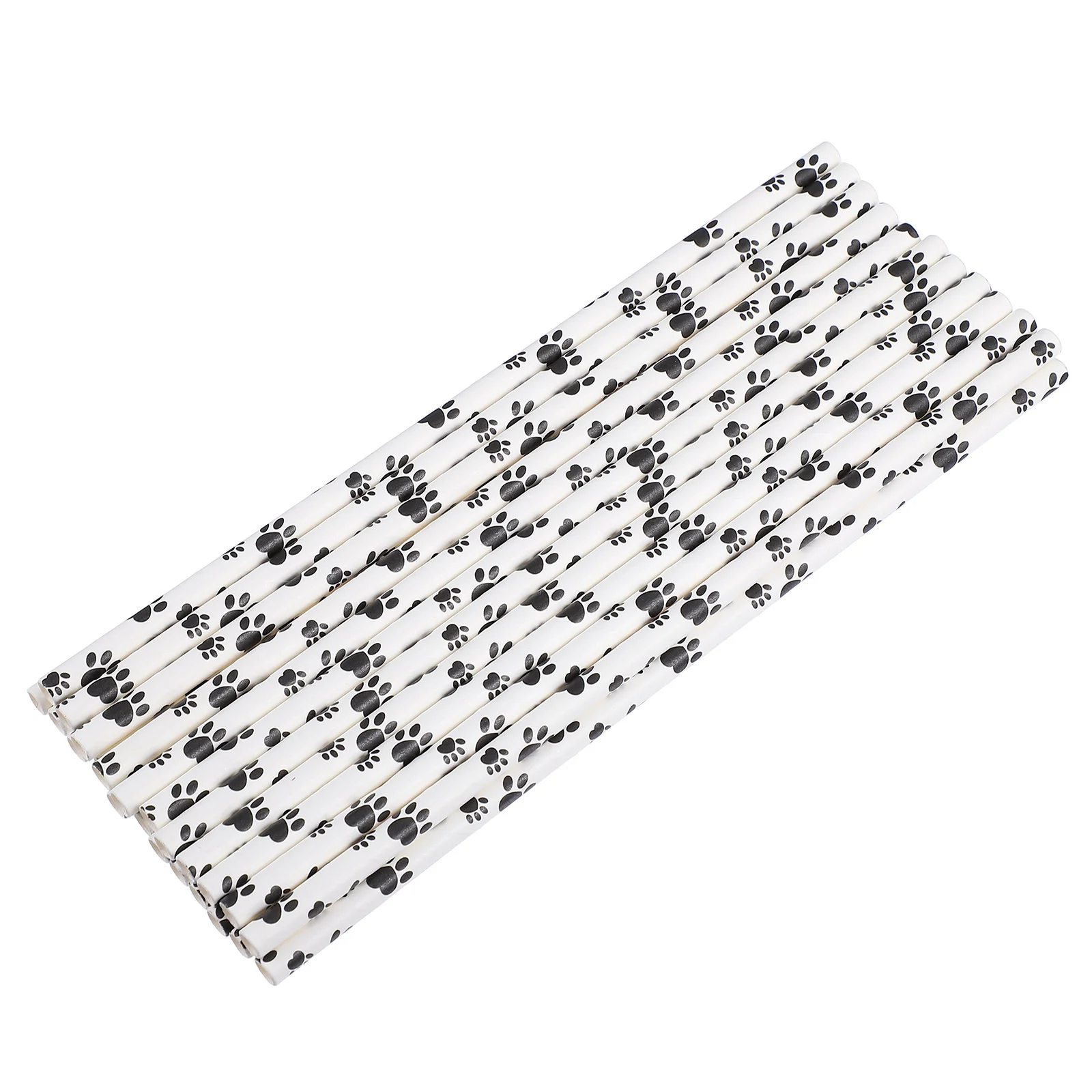 

100Pcs Birthday Party Supplies Biodegradable Straws Disposable Straws Decorative Pipette for Party Home
