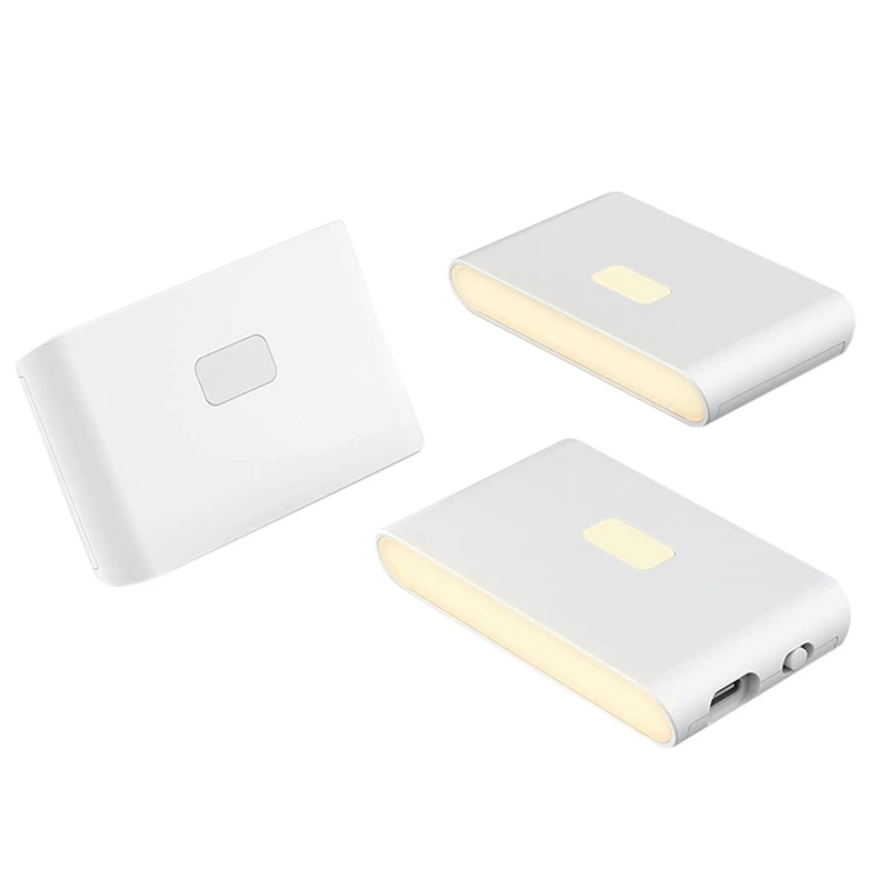 

Rechargeable Motion Sensor Night Light Human Induction Cupboard Stairway Lamp Smart LED Light For Hallway Bedroom