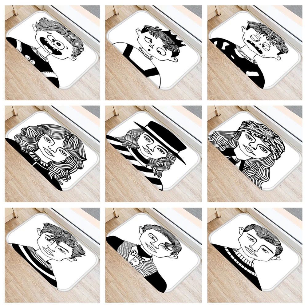 

Boys Entrance Door Mat Home Modern Absorbent Mat Bathroom Mat Rug Carpet Floormat Bedside Mat Doormat Mat