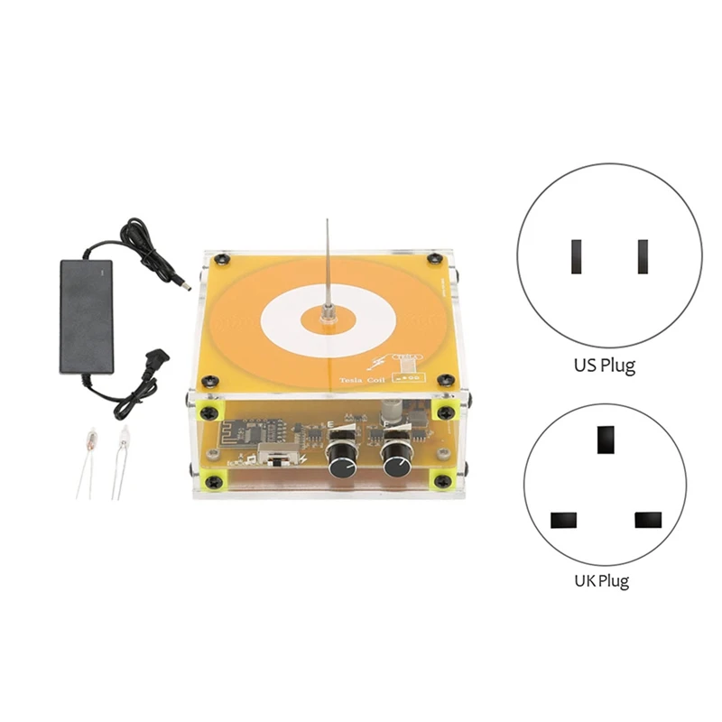

Bluetooth Music Coil, Desktop Toy Plasma Loudspeaker Arc Generator Wireless Transmission Teaching Demonstration