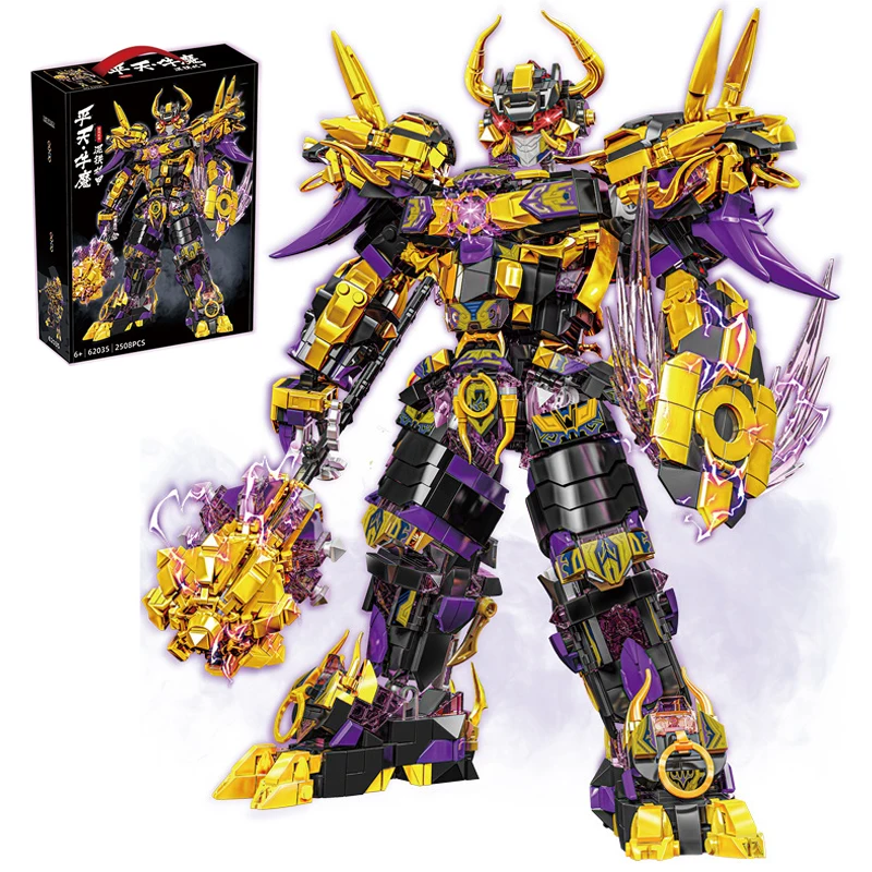 Набор строительных блоков SunWuKong Warrior Mech Robot механические шарнирные подвижные