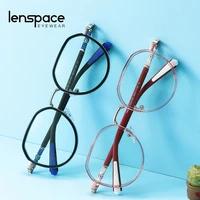 lenspace boys girls blue light blocking glasses kids transparent matching alloy glasses frame junior myopic hyperopic glasses