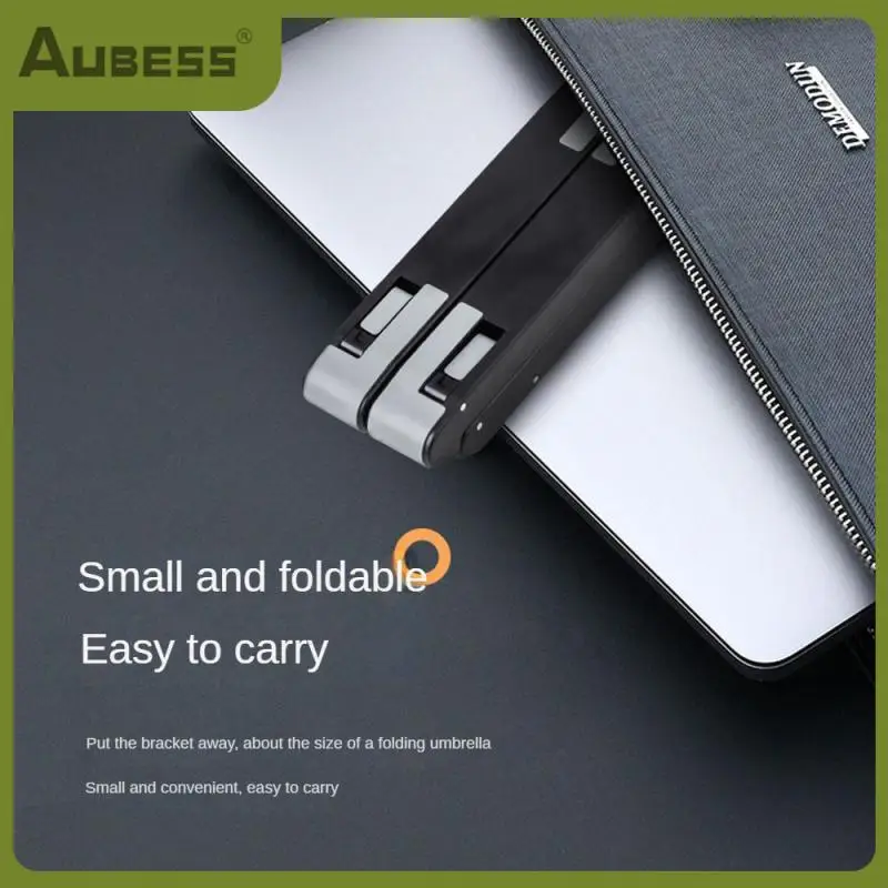

Abs Non-slip Computer Bracket Portable Computer Cooling Holder Heat Dissipation Laptop Holder Bracket Mini Multifunctional